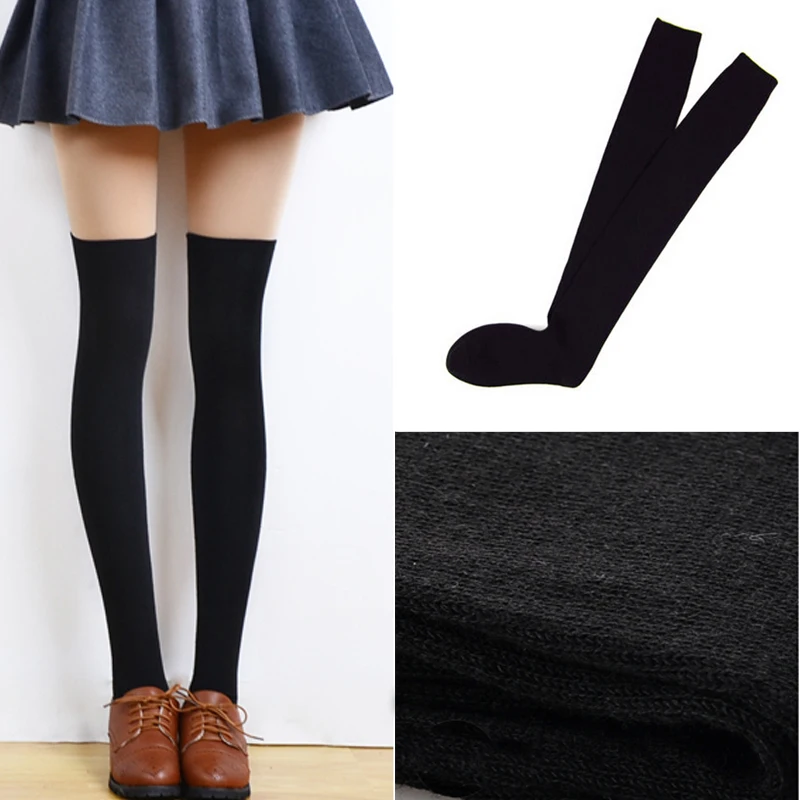 Women's Stocking Winter Stockings Casual Cotton Lace Thigh High Over The Knee Socks for Girls Women Female Long Warm Stockings
Women's Stocking Winter Stockings Casual Cotton Lace Thigh High Over The Knee Socks for Girls Women Female Long Warm Stockings