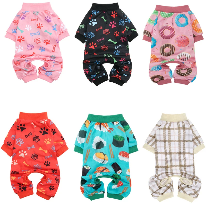 Pet Dog Pajamas Cotton Romper Jumpsuits Sleepwear Body Bottoming Clothing for Dog Rompers Four-leg Teddy Cat Clothes
Pet Dog Pajamas Cotton Romper Jumpsuits Sleepwear Body Bottoming Clothing for Dog Rompers Four-leg Teddy Cat Clothes