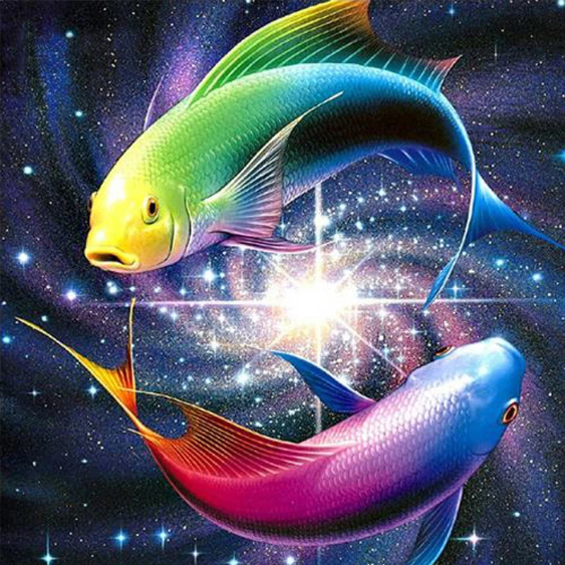 DIY Diamond Art Painting Fish Drill Round Diamond Embroidery Picture Rhinestone Diamond Mosaic Cartoon Home Decor
DIY Diamond Art Painting Fish Drill Round Diamond Embroidery Picture Rhinestone Diamond Mosaic Cartoon Home Decor
