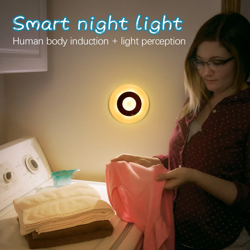 PIR Motion Sensor Night Lights Activated Wall Light Battery Powered Induction Lamp Closet Corridor Cabinet LED Sensor Lights
PIR Motion Sensor Night Lights Activated Wall Light Battery Powered Induction Lamp Closet Corridor Cabinet LED Sensor Lights