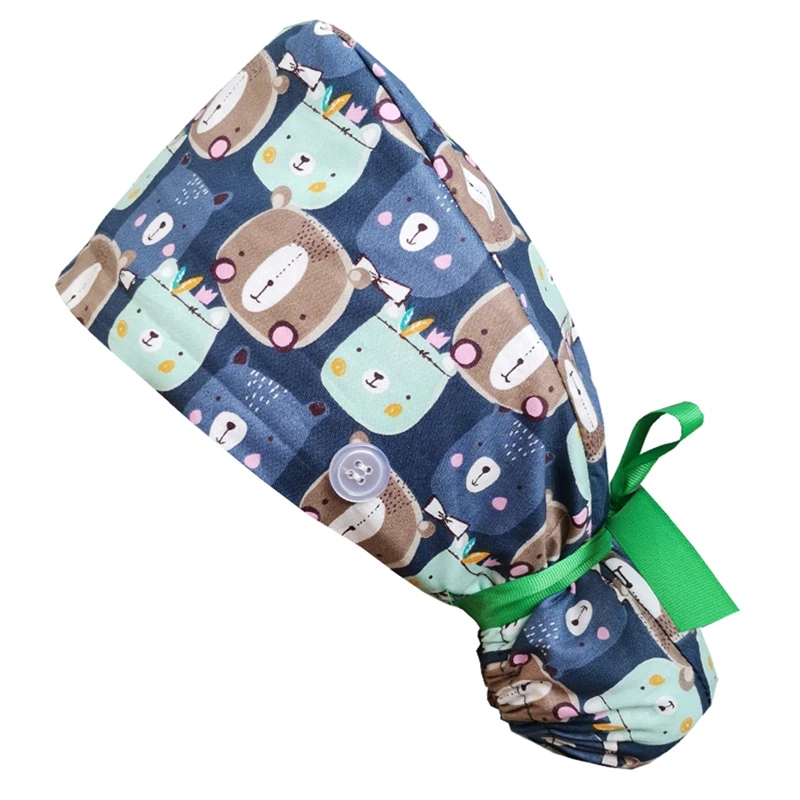 2021 Unisex Wholesale Adjustable Operation Scrub Caps/hat Cotton Print Beauty Salon Breathable Cartoon Print Pet Hat
2021 Unisex Wholesale Adjustable Operation Scrub Caps/hat Cotton Print Beauty Salon Breathable Cartoon Print Pet Hat