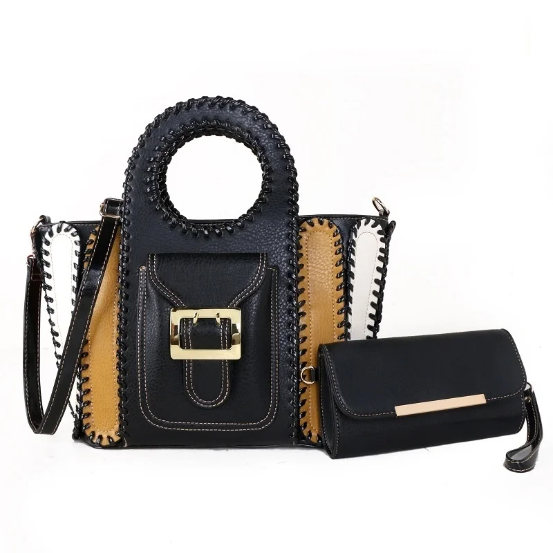 Bag 2021 fashion splicing large capacity briefcase portable one shoulder slant span bag
Bag 2021 fashion splicing large capacity briefcase portable one shoulder slant span bag