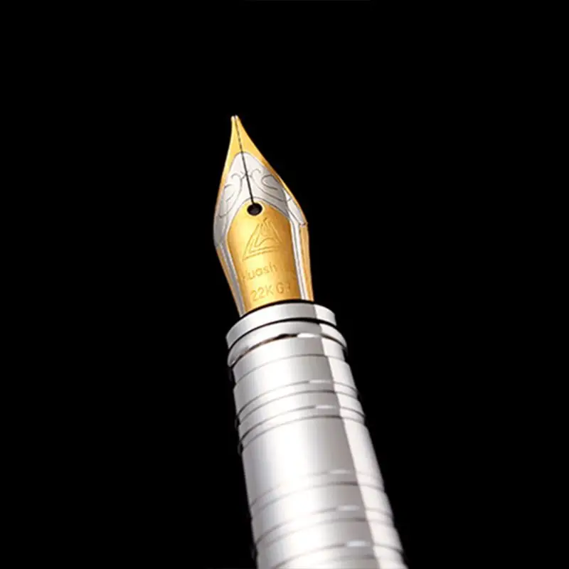 High quality Luxury Metal Ballpoint Fountain Pen Business Student Writing Tool Calligraphy Office School Supplies 
High quality Luxury Metal Ballpoint Fountain Pen Business Student Writing Tool Calligraphy Office School Supplies