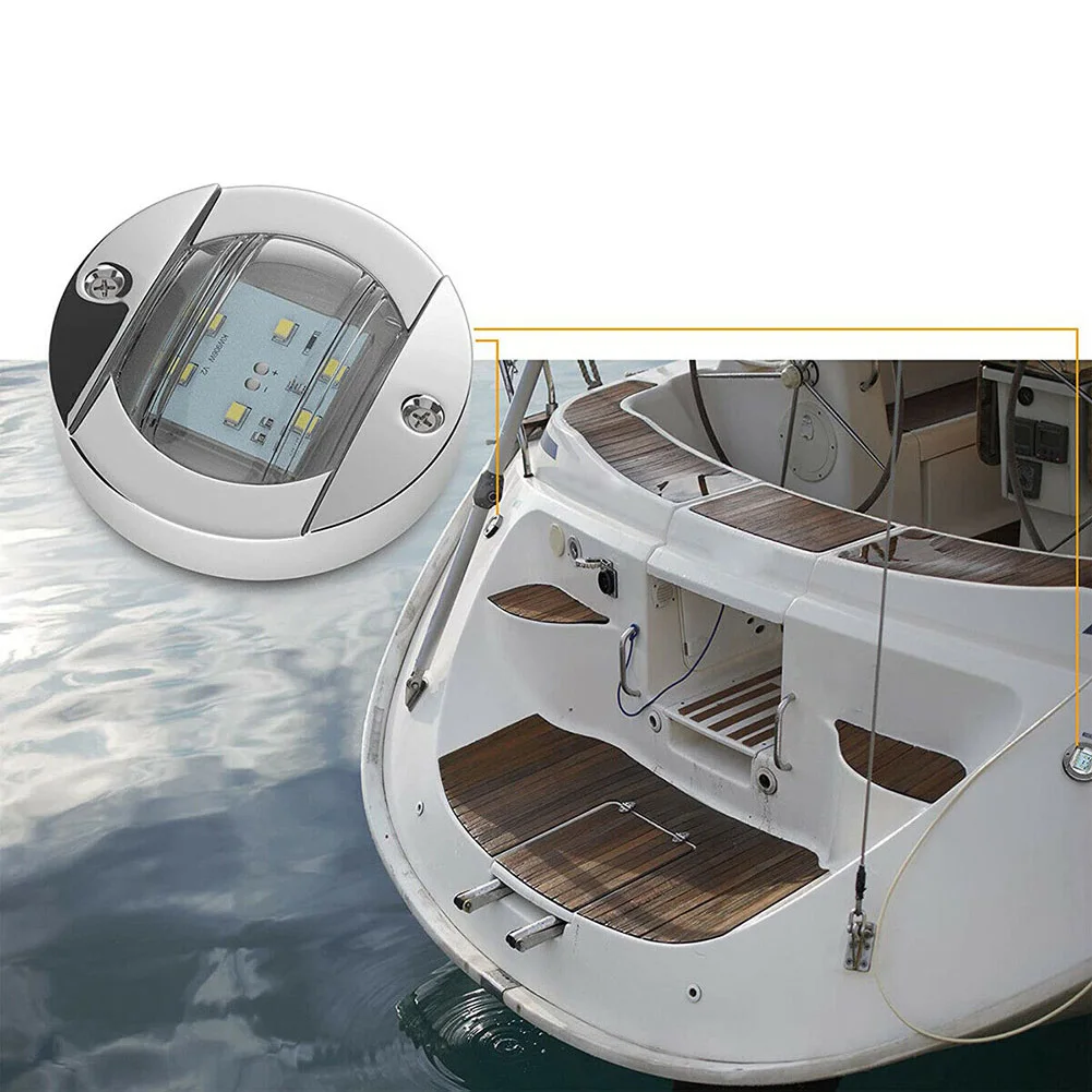 White LED Stern Lights 12V Round Wide luminous angle 12V-24V DC 6 LED Cockpit Light
White LED Stern Lights 12V Round Wide luminous angle 12V-24V DC 6 LED Cockpit Light
