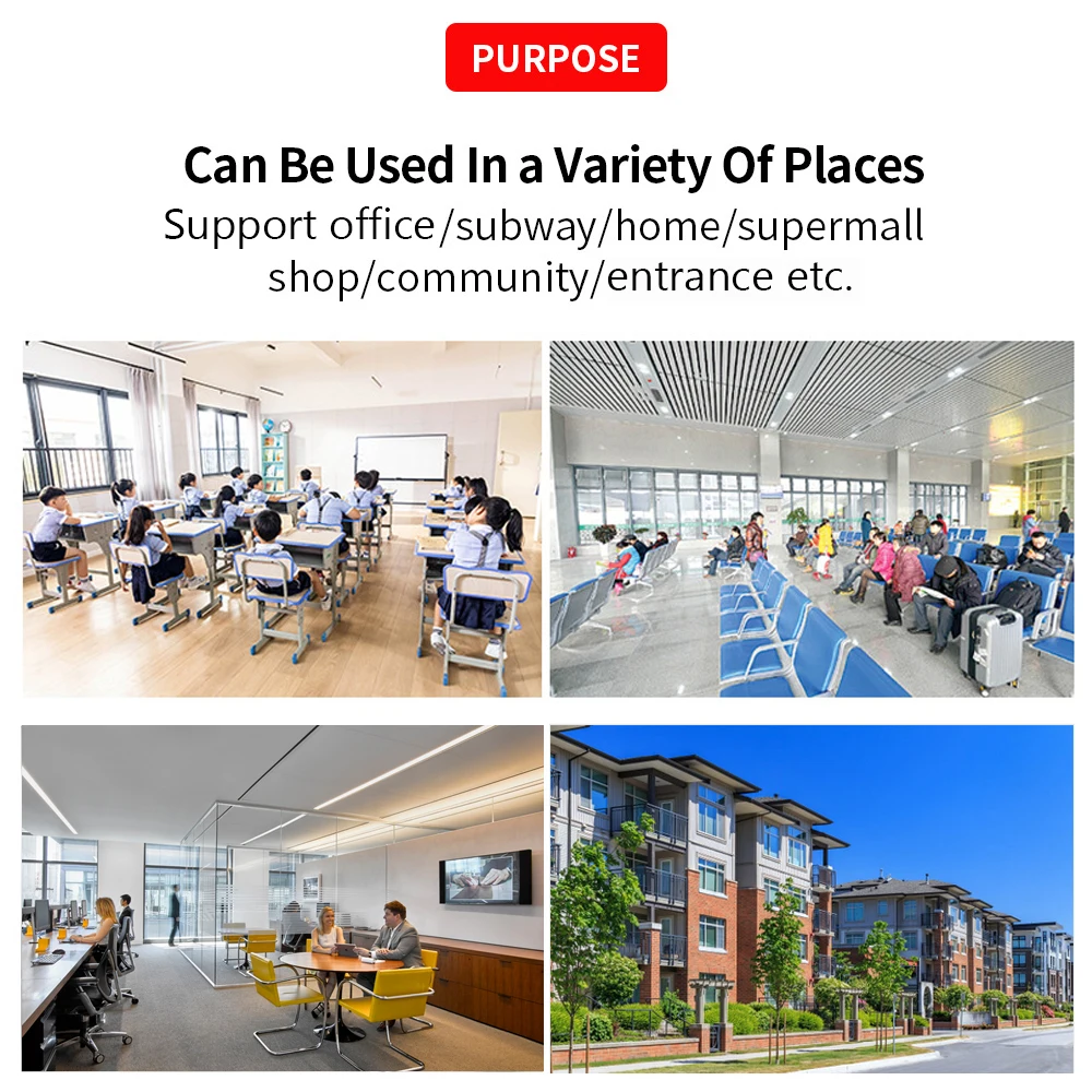 K3 Pro High Precision Non-contact Forehead Thermometer Infrared Digital Thermometer Gun For School Office Factory Restaurant
K3 Pro High Precision Non-contact Forehead Thermometer Infrared Digital Thermometer Gun For School Office Factory Restaurant