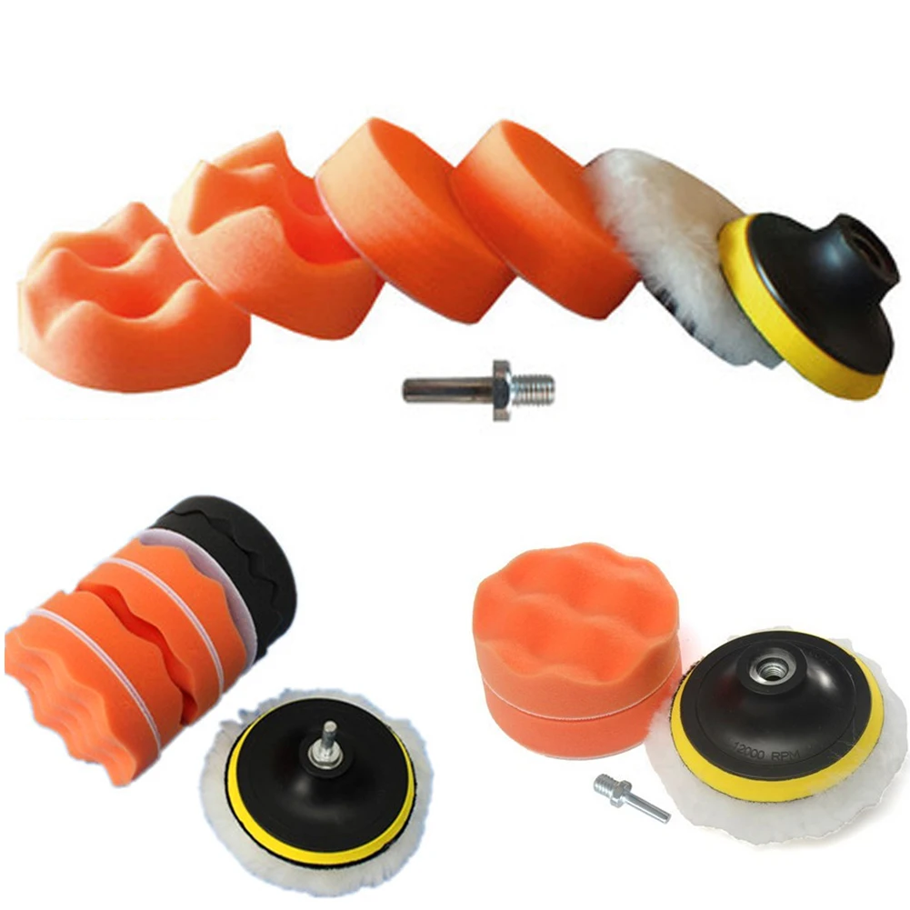 4 Styles Polishing Buffing Pad Kit for Car Polishing with M10 thre Drill Adapter Buffing Pad Kit Auto Truck Boat Polisher Tools
4 Styles Polishing Buffing Pad Kit for Car Polishing with M10 thre Drill Adapter Buffing Pad Kit Auto Truck Boat Polisher Tools