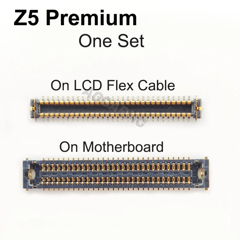 Aocarmo ЖК-дисплей гибкий кабель FPC штекер-гнездо разъем на материнской плате для Sony