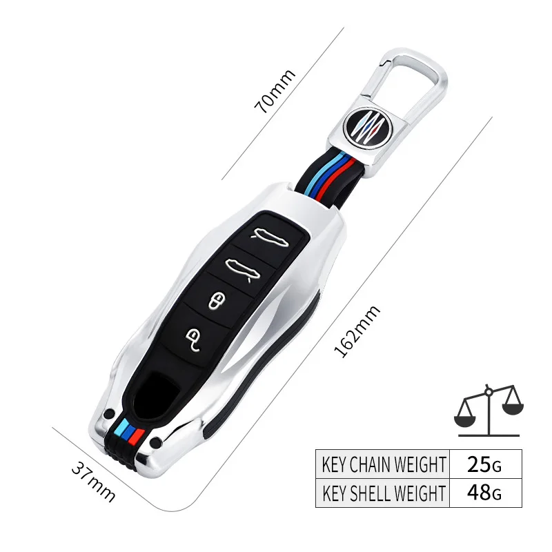 Galvanized Alloy Remote Smart Color bar Key Shell Holder Cover Fit For Porsche Cayenne 92A Panamera Macan 911991 Boxster 981 918
Galvanized Alloy Remote Smart Color bar Key Shell Holder Cover Fit For Porsche Cayenne 92A Panamera Macan 911991 Boxster 981 918