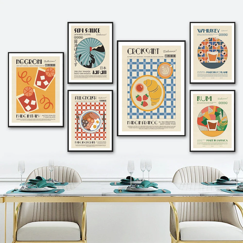 English Breakfast Art Poster Print Canvas Wall Mural Coffe Modern Gin Margarita Painting Picture For Kitchen Bar Club Home Decor
English Breakfast Art Poster Print Canvas Wall Mural Coffe Modern Gin Margarita Painting Picture For Kitchen Bar Club Home Decor