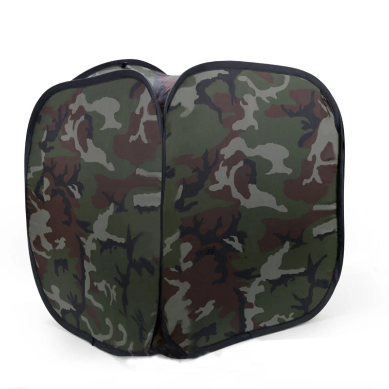 Tactical Tent Portable Foldable Camouflage Training Hunting Recycle Ammo Shooting Targets Airsoft Paintball BB Bullet Target Box | Спорт и