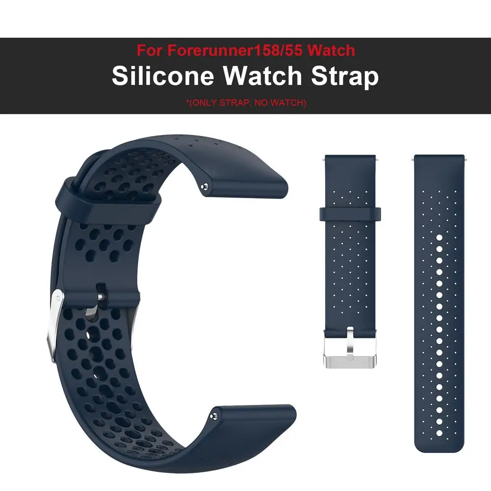Silicone Watch Strap Breathable Hole Hole Style Wristband Watchband ForGarminForerunner158/55 Drop Shipping Hot
Silicone Watch Strap Breathable Hole Hole Style Wristband Watchband ForGarminForerunner158/55 Drop Shipping Hot