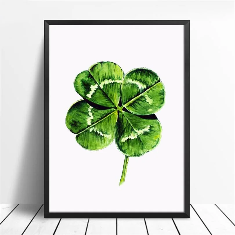 Poster Four Leaf Clover Plant Love Canvas Painting and Prints Wall Art Decoration for Living Room and Bedroom 2Pcs Frameless
Poster Four Leaf Clover Plant Love Canvas Painting and Prints Wall Art Decoration for Living Room and Bedroom 2Pcs Frameless