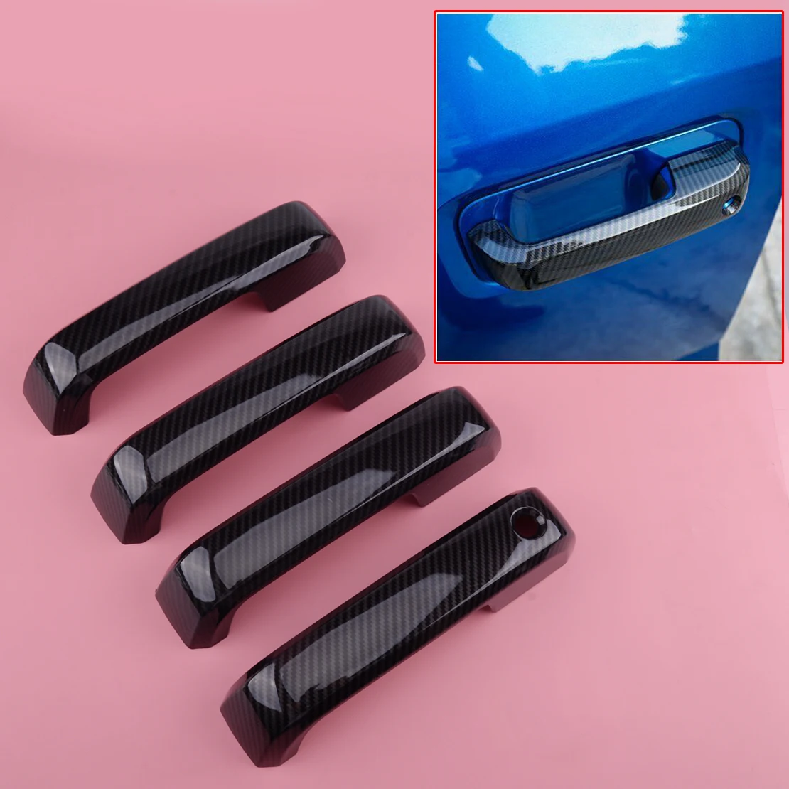 Carbon Fiber Style ABS Exterior Door Handle Cover Trim Frame Fit for Ford F150 2014 2015 2016 2017 2018
Carbon Fiber Style ABS Exterior Door Handle Cover Trim Frame Fit for Ford F150 2014 2015 2016 2017 2018