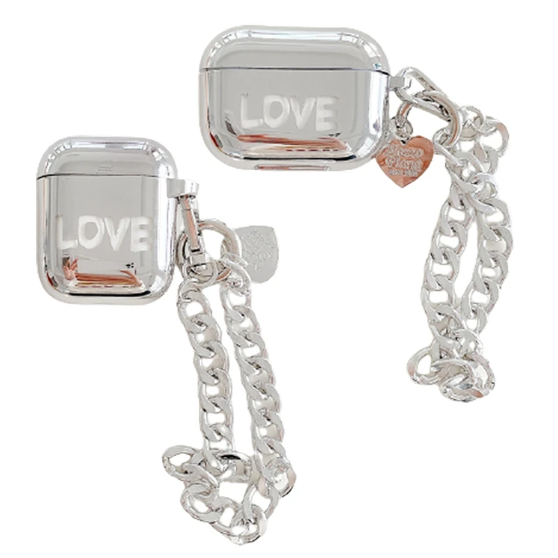 Electroplating Love Metal Chain AirPods Earphone Sleeve-love Soft Shell + Metal Chain/AirPods 1/2 Generation/Apple AirPods Pro3
Electroplating Love Metal Chain AirPods Earphone Sleeve-love Soft Shell + Metal Chain/AirPods 1/2 Generation/Apple AirPods Pro3