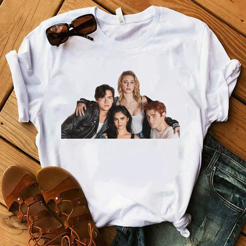 Riverdale Printed Women T shirt Summer Harajuku O-neck Short Sleeve T-shirt Tops Fashion 90s Girls Graphic Tee Female T-shirt
Riverdale Printed Women T shirt Summer Harajuku O-neck Short Sleeve T-shirt Tops Fashion 90s Girls Graphic Tee Female T-shirt