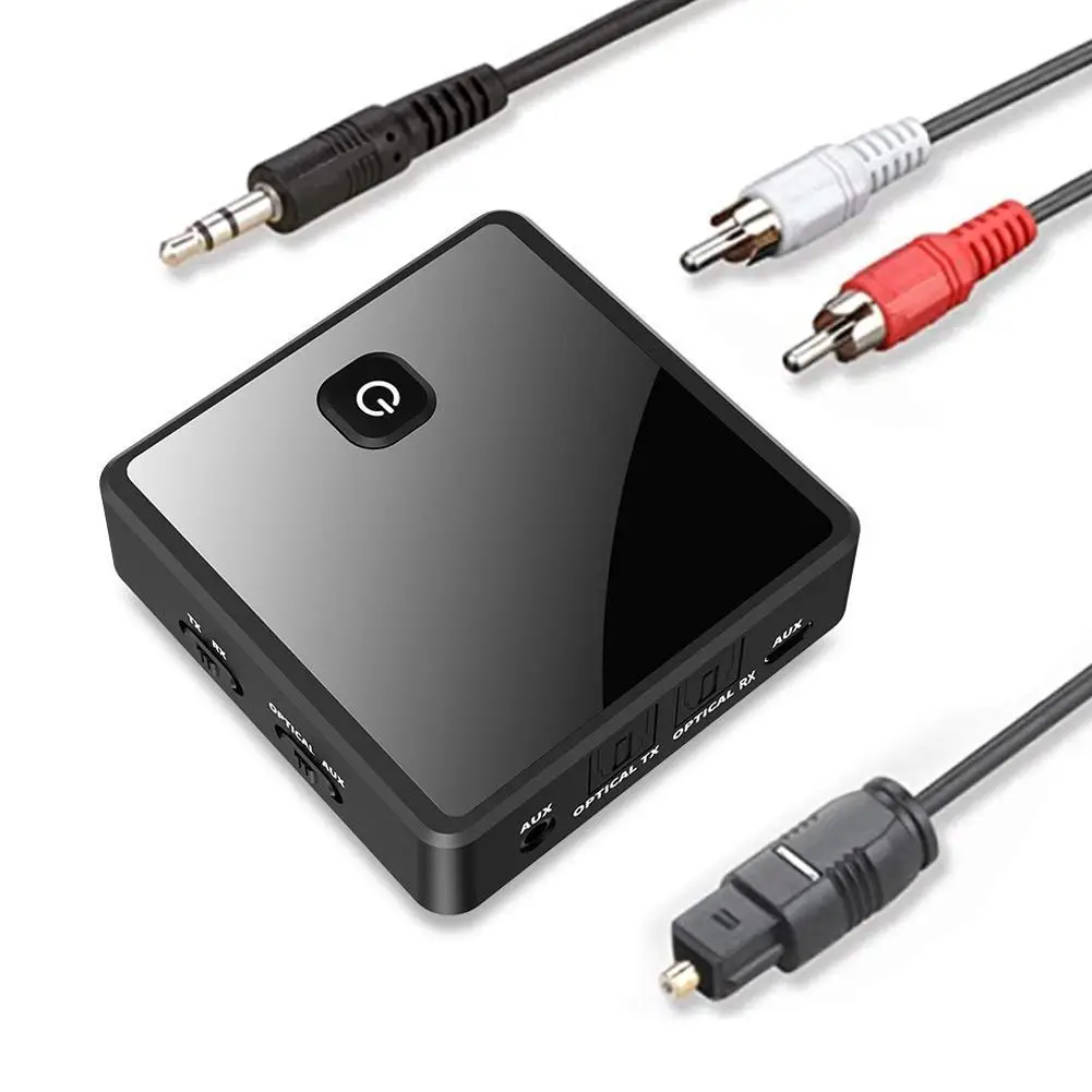 Bluetooth-совместимый 5,0 передатчик приемник беспроводной адаптер низкая задержка 3,5 мм AUX разъем оптический аудио адаптер
Bluetooth-совместимый 5,0 передатчик приемник беспроводной адаптер низкая задержка 3,5 мм AUX разъем оптический аудио адаптер