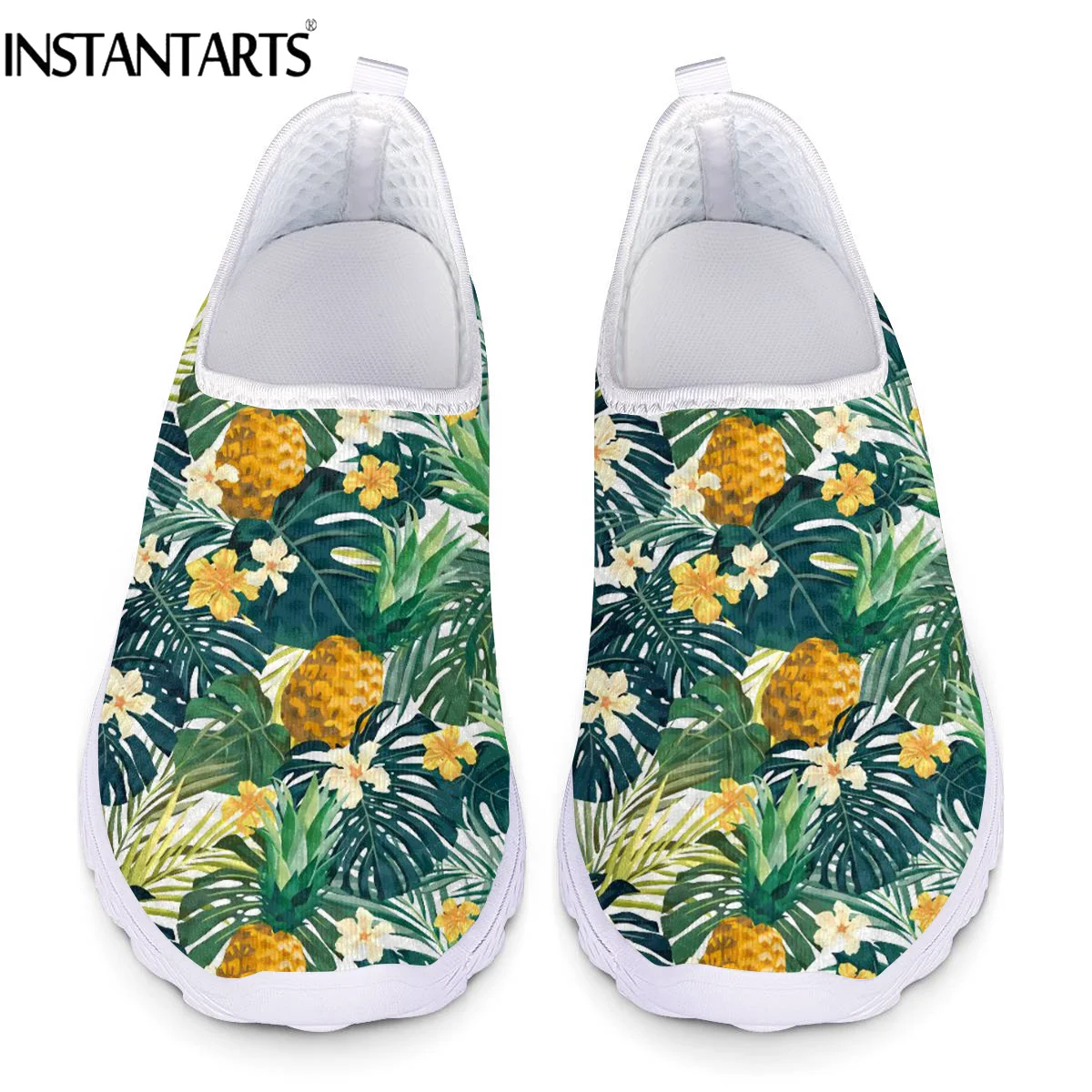 INSTANTARTS Women Summer Flats Shoes Breathable Soft Vintage Pineapple Flower Brand Design Lightweight Sneaker Good Quality
INSTANTARTS Women Summer Flats Shoes Breathable Soft Vintage Pineapple Flower Brand Design Lightweight Sneaker Good Quality
