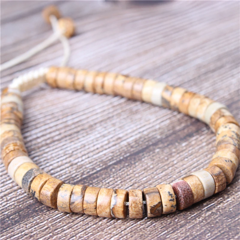Lanli 3x6mm Fashion Picture stone Natural Stone Loose Beads Spacer Round Beads Diy Bracelet Necklace Earrings Accessories 
Lanli 3x6mm Fashion Picture stone Natural Stone Loose Beads Spacer Round Beads Diy Bracelet Necklace Earrings Accessories