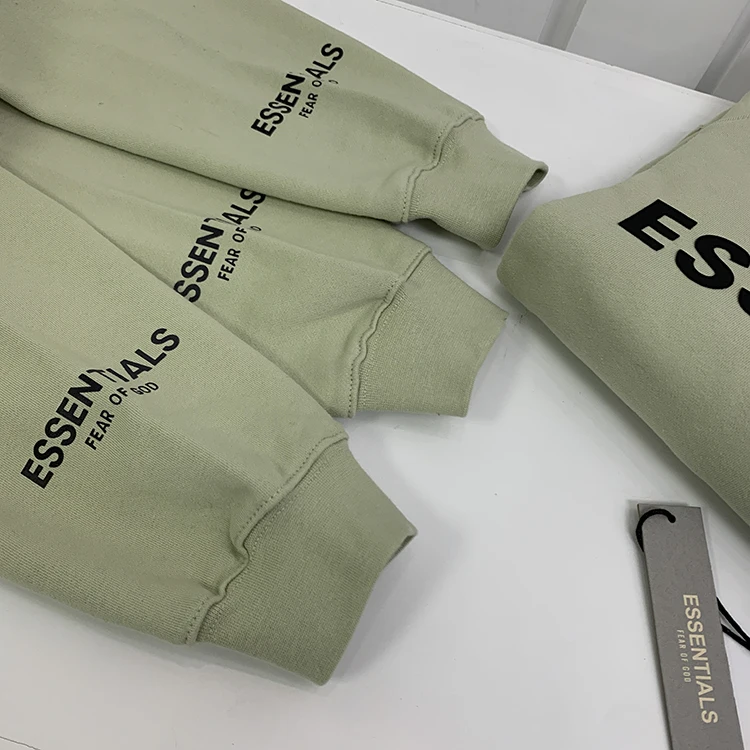 ESSENTIALS Men's Hoodies Double Line Sweater Trendy Matcha Green Loose High Street Winter Hoodies Harajuku Men Hoodies 
ESSENTIALS Men's Hoodies Double Line Sweater Trendy Matcha Green Loose High Street Winter Hoodies Harajuku Men Hoodies