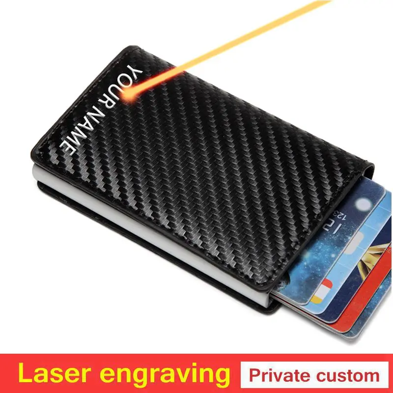 2021 Carbon Fiber Card Holder Wallets Men Brand Rfid Black Magic Trifold Leather Slim Mini Wallet Small Money Bag Male Purses
2021 Carbon Fiber Card Holder Wallets Men Brand Rfid Black Magic Trifold Leather Slim Mini Wallet Small Money Bag Male Purses