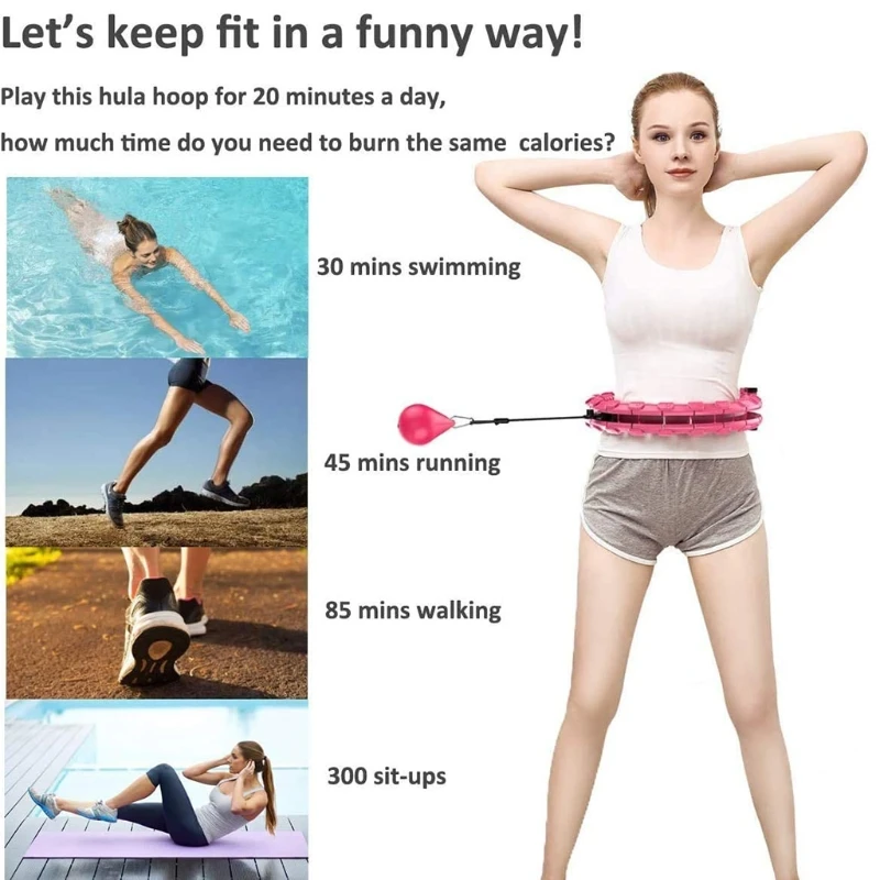 Weighted Smart Fitness for Adults and Kids Exercising, Adjustable Length 2 in 1 Abdomen Fitness Massage Non-Fall Fitness
Weighted Smart Fitness for Adults and Kids Exercising, Adjustable Length 2 in 1 Abdomen Fitness Massage Non-Fall Fitness