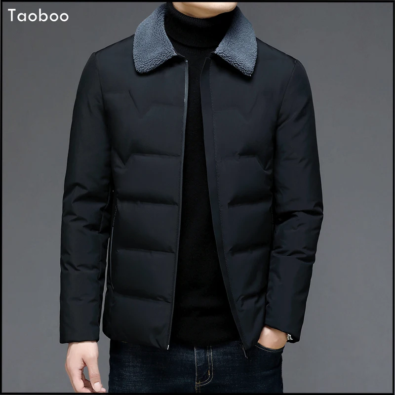 Taoboo New Top Grade Casual 2021 Men's winter jacket Down Jacket With Fur Collar Winter Parka jackets Designer Men's Clothing
Taoboo New Top Grade Casual 2021 Men's winter jacket Down Jacket With Fur Collar Winter Parka jackets Designer Men's Clothing