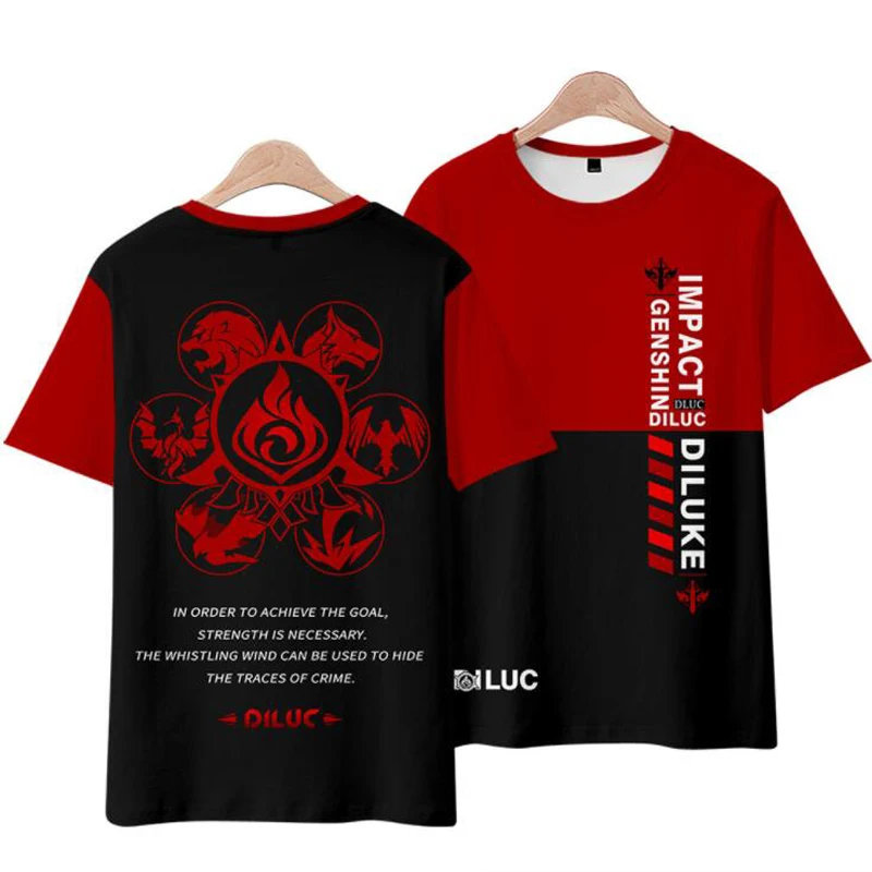Game Genshin Impact 3D T Shirt Women Men Cartoon Print Short Sleeve Funny Tshirt Casual Streetwear Harajuku Tops Cosplay Costume
Game Genshin Impact 3D T Shirt Women Men Cartoon Print Short Sleeve Funny Tshirt Casual Streetwear Harajuku Tops Cosplay Costume