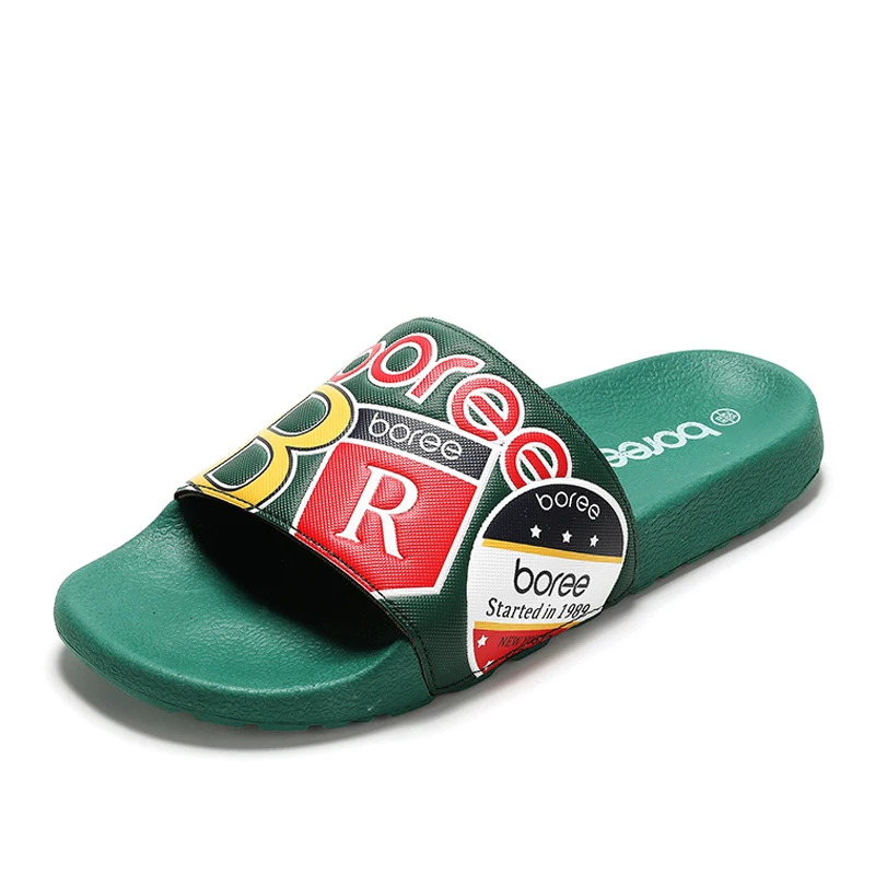 Boree Hot Summer Men Shoes 3D Letter Graffiti Men Slippers Casual Outdoor Slides Non-slip Summer male Sandals zapatos de hombre 
Boree Hot Summer Men Shoes 3D Letter Graffiti Men Slippers Casual Outdoor Slides Non-slip Summer male Sandals zapatos de hombre
