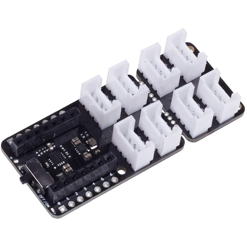 Grove Shield for Seeeduino XIAO - with Embedded Battery Management Chip for XIAO and Seeed's Grove System
Grove Shield for Seeeduino XIAO - with Embedded Battery Management Chip for XIAO and Seeed's Grove System