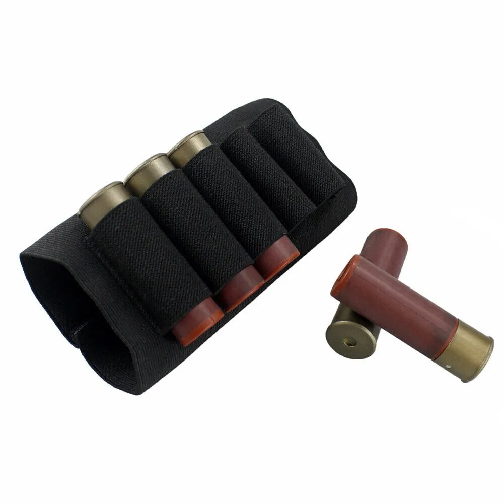 15cm X 9cm Buttstock Shell Holder Ammo Pouch Elastic Cloth Hunting Part Sporting Goods
15cm X 9cm Buttstock Shell Holder Ammo Pouch Elastic Cloth Hunting Part Sporting Goods