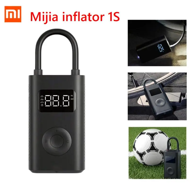 Портативный мини-насос Xiaomi Mijia 1S, светодиодный умный цифровой датчик давления в шинах, электрический насос для велосипеда, мотоцикла, автомо...
Портативный мини-насос Xiaomi Mijia 1S, светодиодный умный цифровой датчик давления в шинах, электрический насос для велосипеда, мотоцикла, автомо...