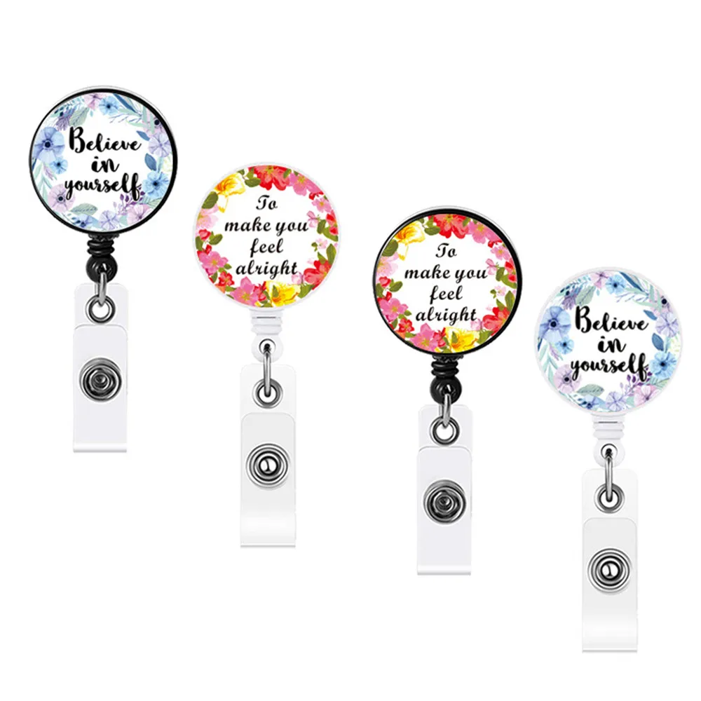 New Design 1 Piece Christmas Retractable Nurse Badge Reel Clip Fashion Badge Holder Students Doctor ID Card Holder
New Design 1 Piece Christmas Retractable Nurse Badge Reel Clip Fashion Badge Holder Students Doctor ID Card Holder