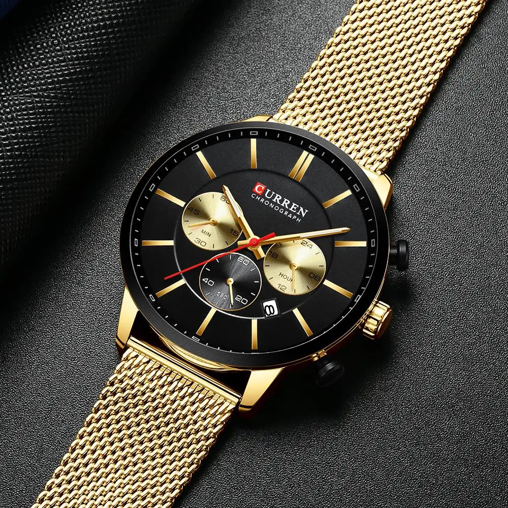 Watch Men Fashion Business Watches Men's Casual Waterproof Quartz Wristwatch Blue Steel Clock Relogio Masculino
Watch Men Fashion Business Watches Men's Casual Waterproof Quartz Wristwatch Blue Steel Clock Relogio Masculino