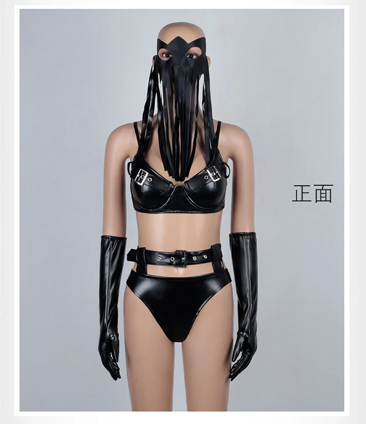 New Women Sexy Gogo Lead Dance Nightclub Singer Suit Pu Leather Pole Dancer Costume
New Women Sexy Gogo Lead Dance Nightclub Singer Suit Pu Leather Pole Dancer Costume
