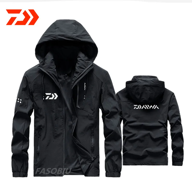 2021 Daiwa New Summer Outdoor Men Hiking Fishing Clothing Windbreaker Thin Jacket Sunscreen Quick Dry Cycling Fishing Jacket
2021 Daiwa New Summer Outdoor Men Hiking Fishing Clothing Windbreaker Thin Jacket Sunscreen Quick Dry Cycling Fishing Jacket