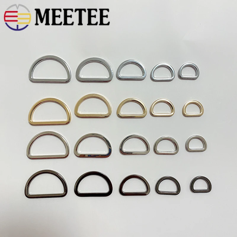 Металлические D-образные кольца для сумок, 10 шт., 16/20/25/32/38 мм
Металлические D-образные кольца для сумок, 10 шт., 16/20/25/32/38 мм