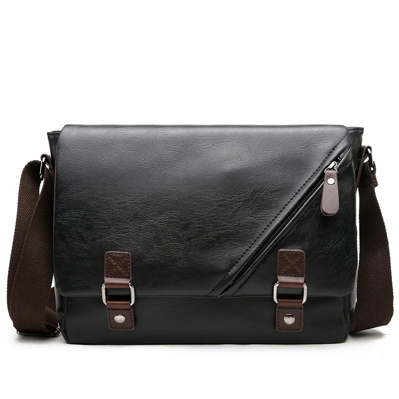 Fashion Men's Crossbody Bags Business PU Leather Shoulder Bags Men High Capacity Multi-pocket Messenger Bags Male Laptop Bags
Fashion Men's Crossbody Bags Business PU Leather Shoulder Bags Men High Capacity Multi-pocket Messenger Bags Male Laptop Bags