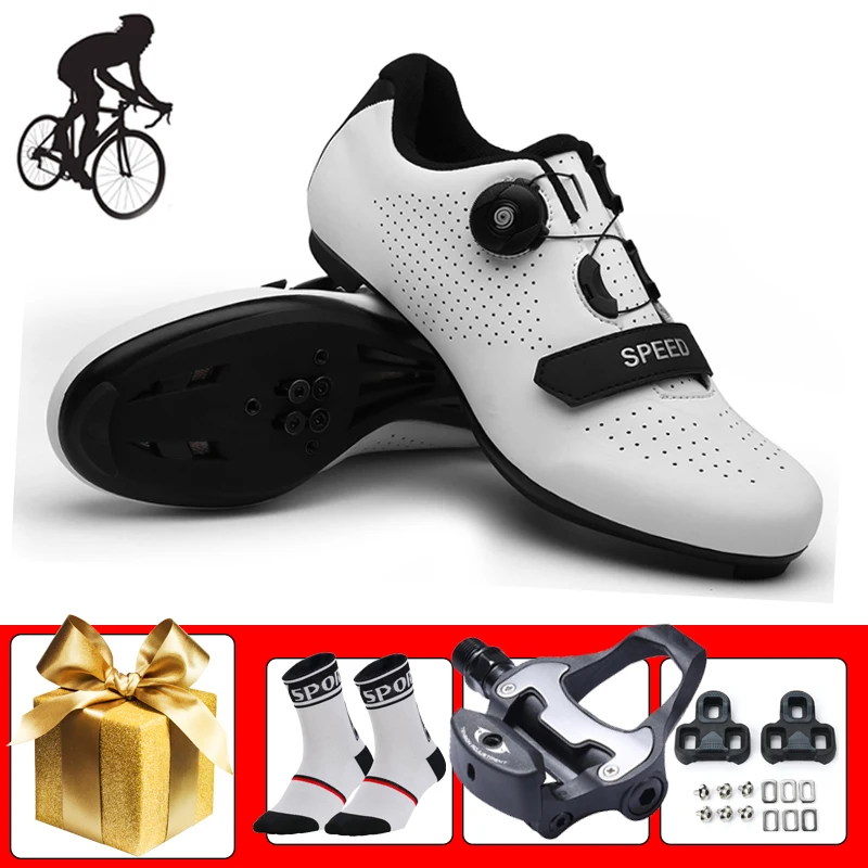 Cycling Sneakers Road Breathable Self-locking Zapatos Ciclismo Bicicleta Triatlon Road Bike Shoes Add Pedals Outdoor Footwear
Cycling Sneakers Road Breathable Self-locking Zapatos Ciclismo Bicicleta Triatlon Road Bike Shoes Add Pedals Outdoor Footwear