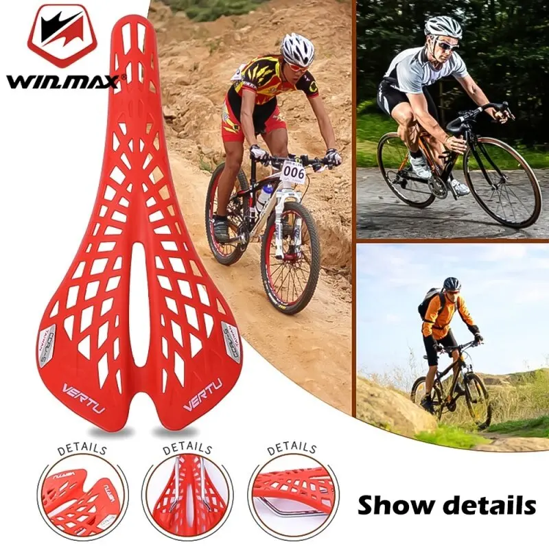 Mountain Bike Bicycle Saddle Seat Riding Hollow Spider Web Saddle Skid-proof Comfort Front Mat Carbon Parts Cycling Equipment
Mountain Bike Bicycle Saddle Seat Riding Hollow Spider Web Saddle Skid-proof Comfort Front Mat Carbon Parts Cycling Equipment