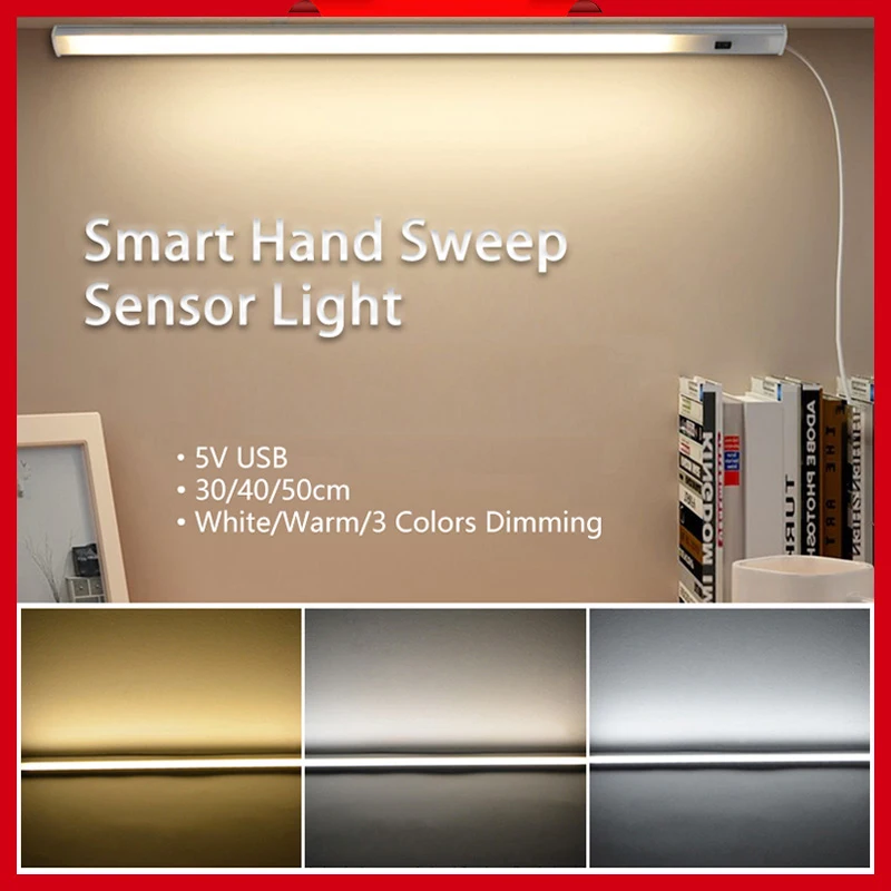 Motion Sensor Hand Scan LED Night light 5V USB Bar lamp Bedroom Desk lamp Reading home Kitchen Wardrobe Night Lighting Decor
Motion Sensor Hand Scan LED Night light 5V USB Bar lamp Bedroom Desk lamp Reading home Kitchen Wardrobe Night Lighting Decor