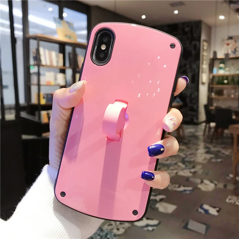 Luxury Pure White Round Phone Case For IPhone 12 Pro MAX 11 Pro MAX 12 MINI XR XS MAX 7 8 Plus Fashion Silicone Ring Phone Cover
Luxury Pure White Round Phone Case For IPhone 12 Pro MAX 11 Pro MAX 12 MINI XR XS MAX 7 8 Plus Fashion Silicone Ring Phone Cover