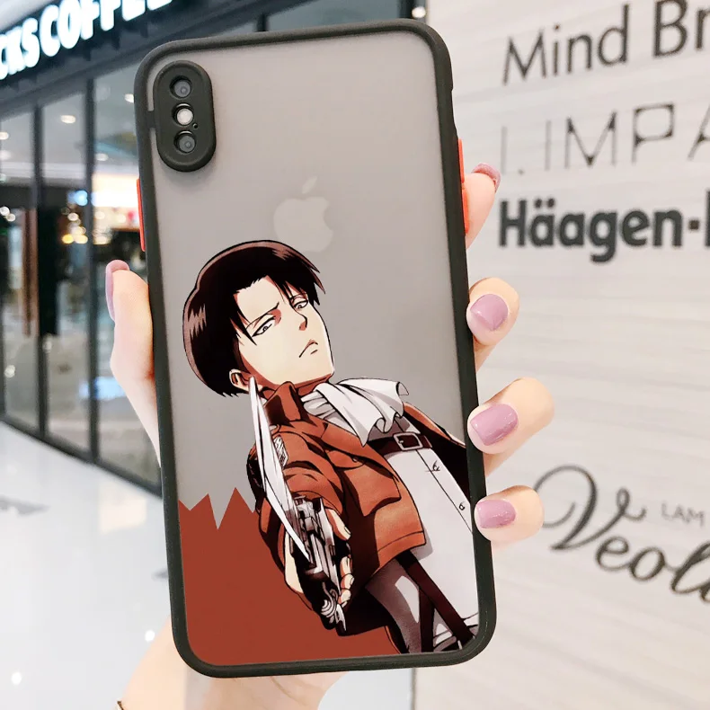 Anime Japanese Attack on Titan Phone Case For iphone 13 12 mini 11 Pro Max 8 7 Plus SE 2 X XR XS MAX Hard Shockproof Coque case
Anime Japanese Attack on Titan Phone Case For iphone 13 12 mini 11 Pro Max 8 7 Plus SE 2 X XR XS MAX Hard Shockproof Coque case