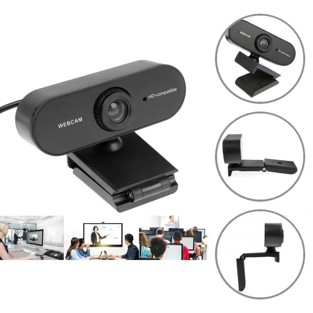 Plug and Play Sturdy 1080P Built-in Microphones USB 2.0 Web Camera CMOS Sensor Web Camera Wide Angle for Recording
Plug and Play Sturdy 1080P Built-in Microphones USB 2.0 Web Camera CMOS Sensor Web Camera Wide Angle for Recording