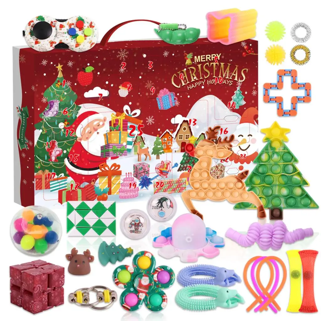 2021 Christmas Toy Advent Calendar Box Xmas Calendar 24 Days Countdown Present For Children Adults Push Bubbles Toy Gifts
2021 Christmas Toy Advent Calendar Box Xmas Calendar 24 Days Countdown Present For Children Adults Push Bubbles Toy Gifts