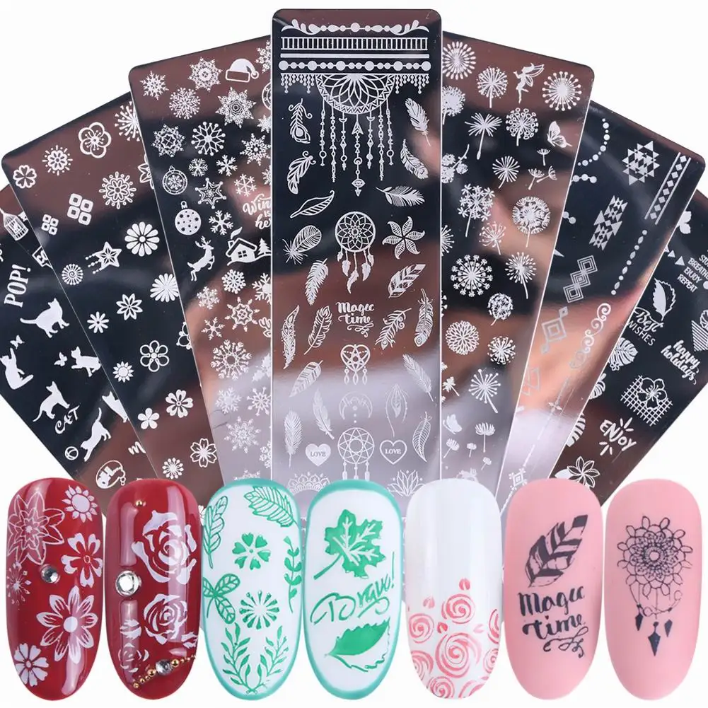 1pc Durable Nail Stamping Printing Plate Flower Geometry Animals DIY Nail Designs Manicure Nail Art Decor Image Stamps Plate
1pc Durable Nail Stamping Printing Plate Flower Geometry Animals DIY Nail Designs Manicure Nail Art Decor Image Stamps Plate