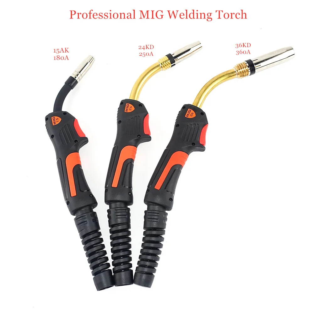 Professional 15AK 24KD 36KD Torch MIG Torch European Style Welding Gun Industrial Level Welding Torch
Professional 15AK 24KD 36KD Torch MIG Torch European Style Welding Gun Industrial Level Welding Torch