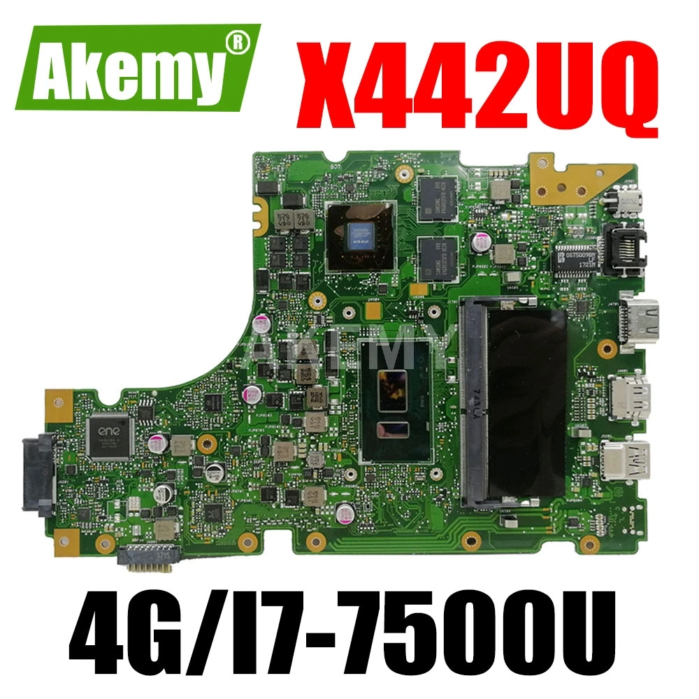 X442UQ Laptop motherboard for ASUS VivoBook 14 X442UQR R419U X442UN X442UR X442UNR original mainboard GT940MX 4GB-RAM I7-7500U
X442UQ Laptop motherboard for ASUS VivoBook 14 X442UQR R419U X442UN X442UR X442UNR original mainboard GT940MX 4GB-RAM I7-7500U