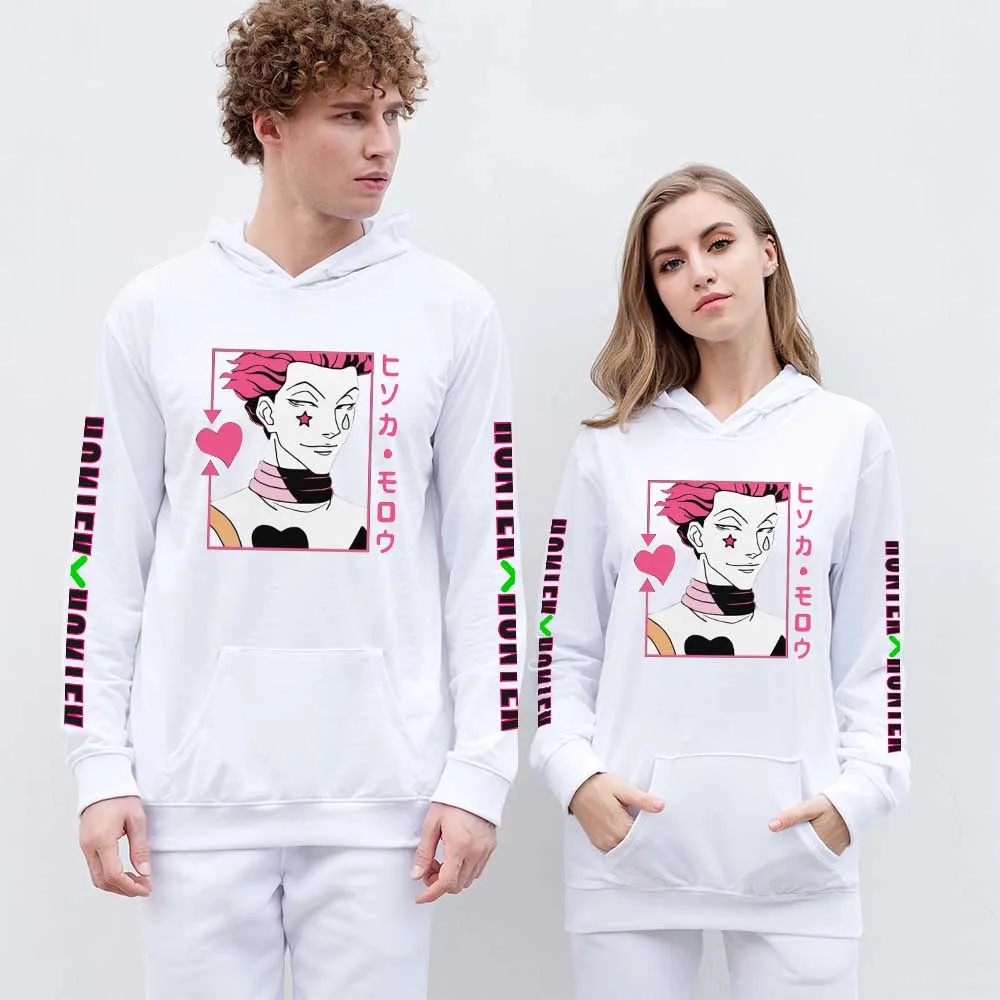 Anime Hunter X Hunter Hoodie plus size fleece Pullover Killua Zoldyck Hisoka cosplay costume streetwear Sweatshirt Hoody Tops
Anime Hunter X Hunter Hoodie plus size fleece Pullover Killua Zoldyck Hisoka cosplay costume streetwear Sweatshirt Hoody Tops