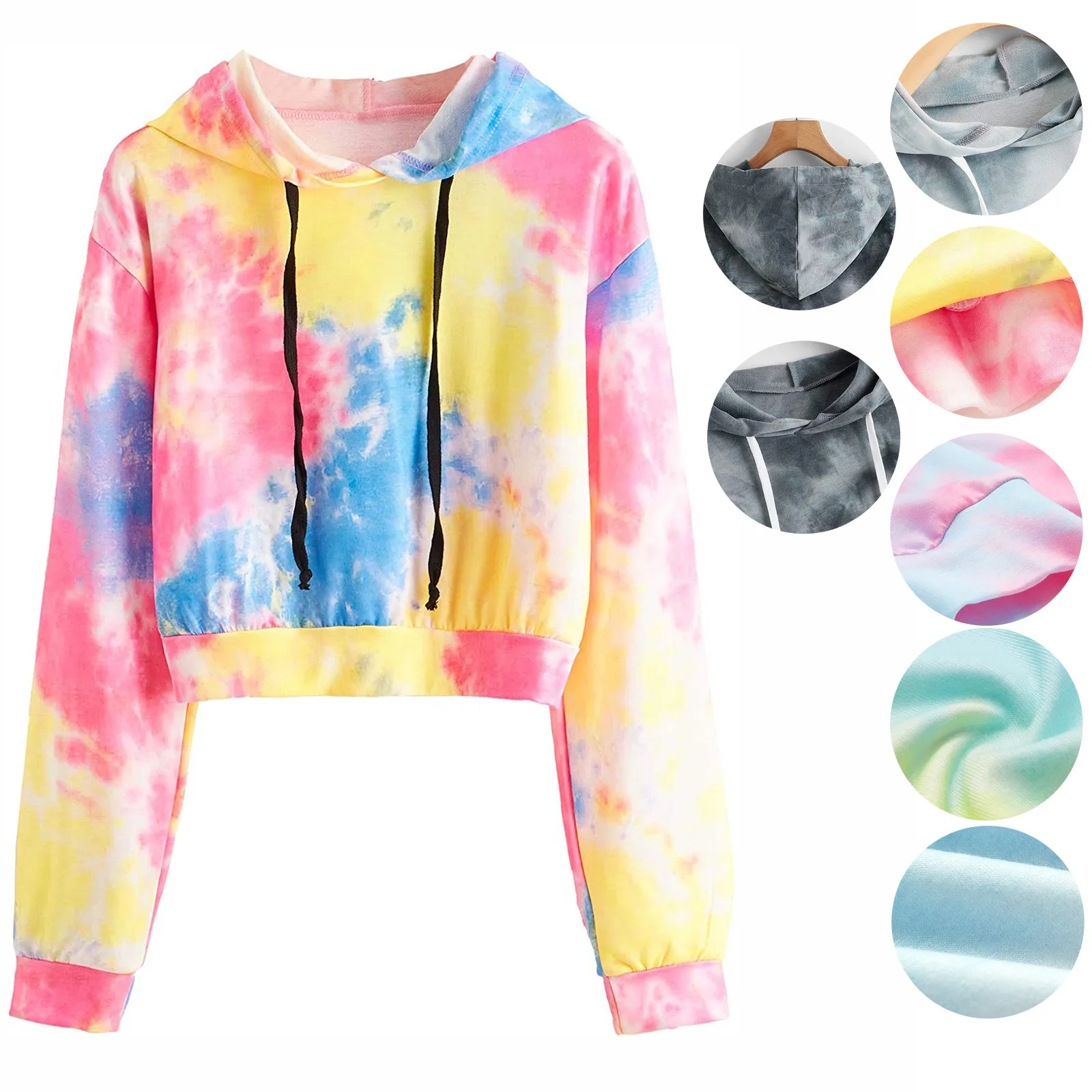 Женская блузка на завязках с длинным рукавом и разноцветным принтом
Женская блузка на завязках с длинным рукавом и разноцветным принтом