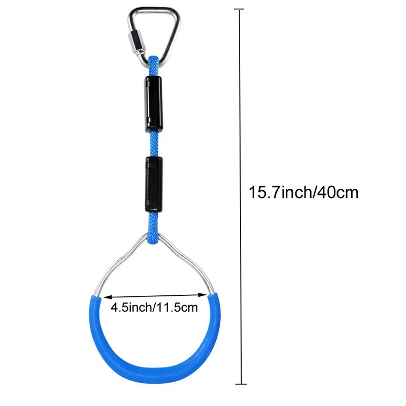 Colorful Swing Gymnastic Rings Outdoor Play Sets Playground Equipment for Ninja Line Monkey Ring Climbing Ring Obstacle Ring Swi
Colorful Swing Gymnastic Rings Outdoor Play Sets Playground Equipment for Ninja Line Monkey Ring Climbing Ring Obstacle Ring Swi